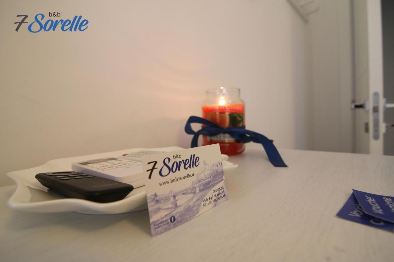 "7 Sorelle B&B" Camere In Pieno Centro Citta Con Bagno Privato, Free High Speed Wi-Fi, Netflix Cosenza Exterior photo